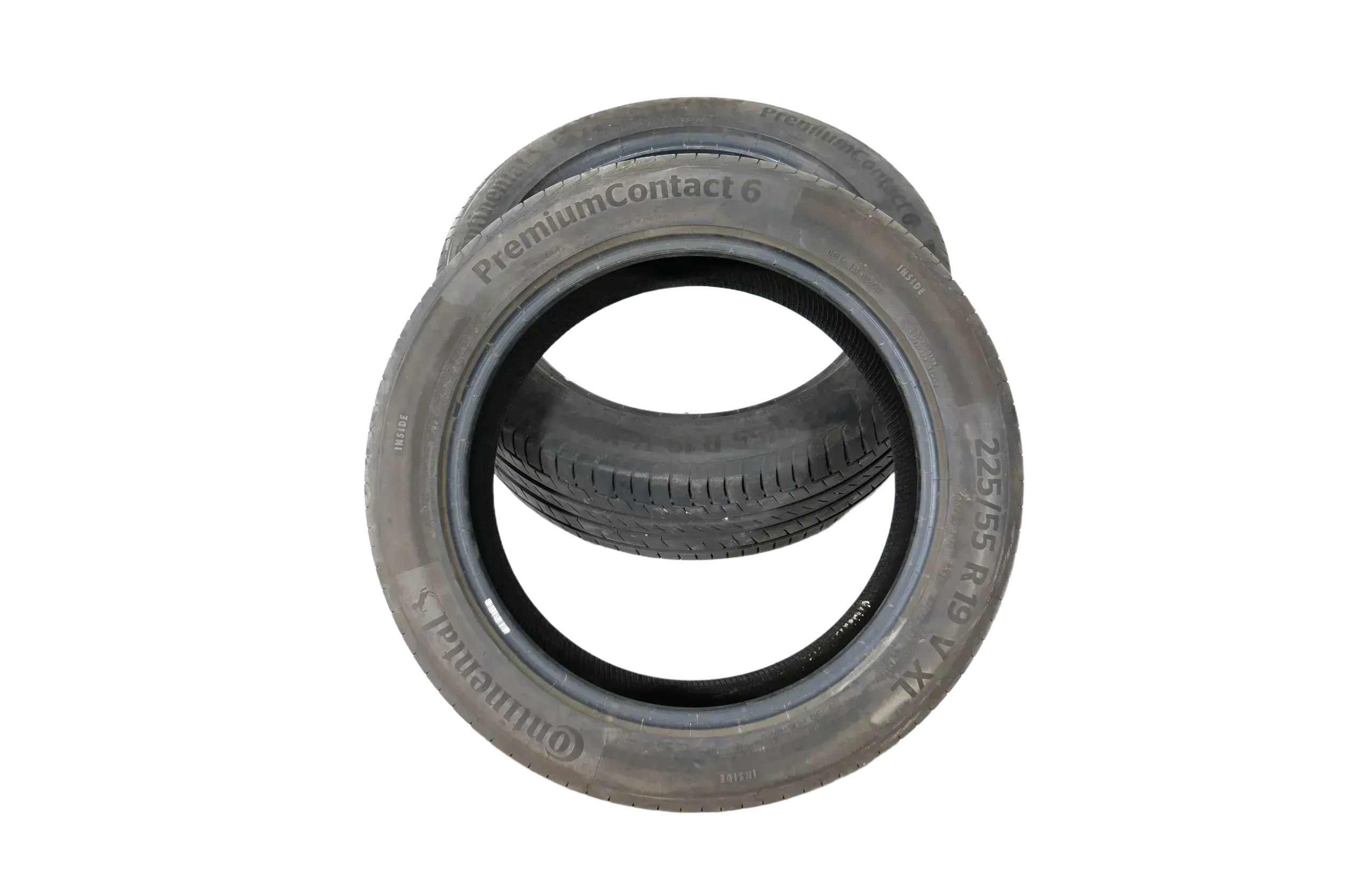 2x NUR Reifen Mazda Nissan Renault 225/55 R19 103V XL Sommerreifen ca. 6mm - Bild 1