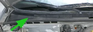 Audi 80 Abdeckung Windlauf Verkleidung Wischer Wasserkasten 893819404 rechts - Bild 1