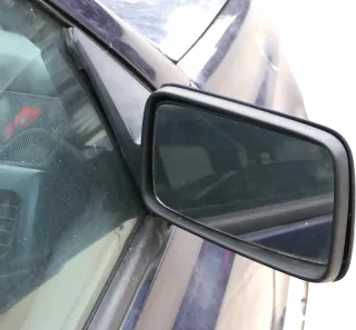 VW Golf 3 Cabrio 1E elektrischer Spiegel Außenspiegel rechts blau LC5U - Bild 3