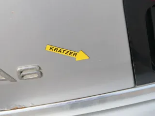 A6 4B Kombi Avant Kofferraumklappe hinten Heckklappe Deckel silber LY7W Scheibe - Bild 7