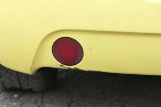 VW New Beetle 9C Stoßstange hinten Stoßfänger gelb LD1B Heckstoßfänger - Bild 4