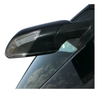 VW Polo 9N 9N3 elektrischer Spiegel Außenspiegel rechts LC9Z schwarz Blinker - Bild 7