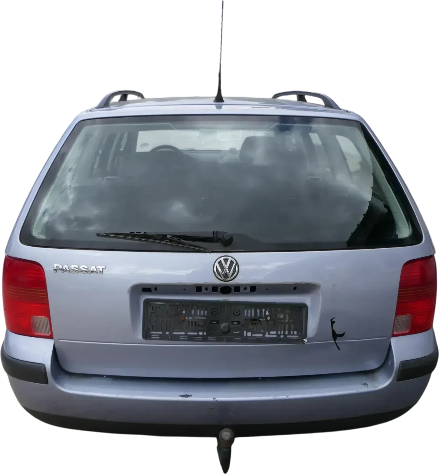 VW Passat 3B Kombi Variant Heckklappe Klappe hinten mit Scheibe blau LL5Y - Bild 1