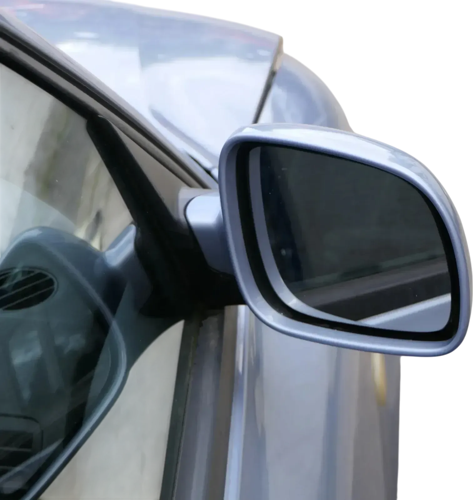 VW Passat 3B 3BG elektrischer Spiegel Außenspiegel rechts Glas blau LL5Y - Bild 1