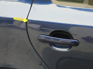 Skoda Octavia 1Z Kombi Tür hinten rechts blau LF5Q (ohneAnbauteile) - Bild 4