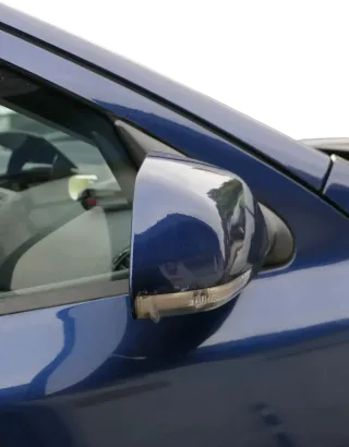Skoda Octavia 1Z elektrischer Spiegel Außenspiegel rechts blau LF5Q Glas - Bild 3