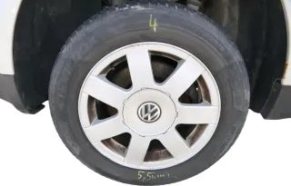 4x VW Passat 3BG Alufelgen Felgen Alu 3B0601025C ohne Reifen 7x15 ET 45 +Kappen - Bild 2