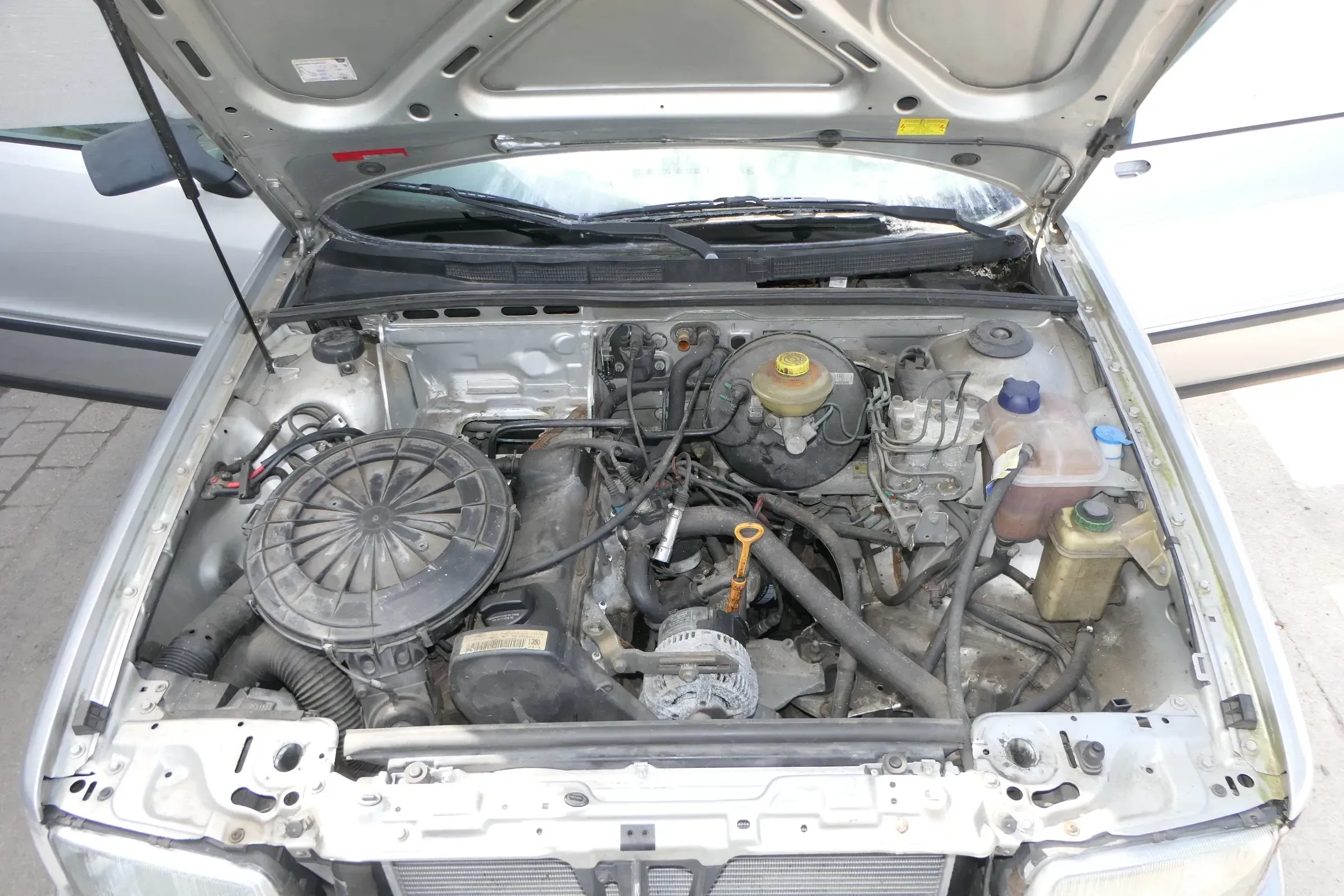 Audi 80 90 Leitungssatz für Batterie + Plus Generator Anlasser 8A2971225 Kabel - Bild 1
