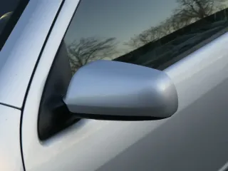 Skoda Fabia 6Y elektrisch Spiegel Außenspiegel links mit Glas grau LF7T silber - Bild 2