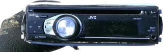 VW Golf 4 Bora T5 T4 Radio JVC KD-R301MP3 WMA CD Player AUX 50Wx4 - Bild 1