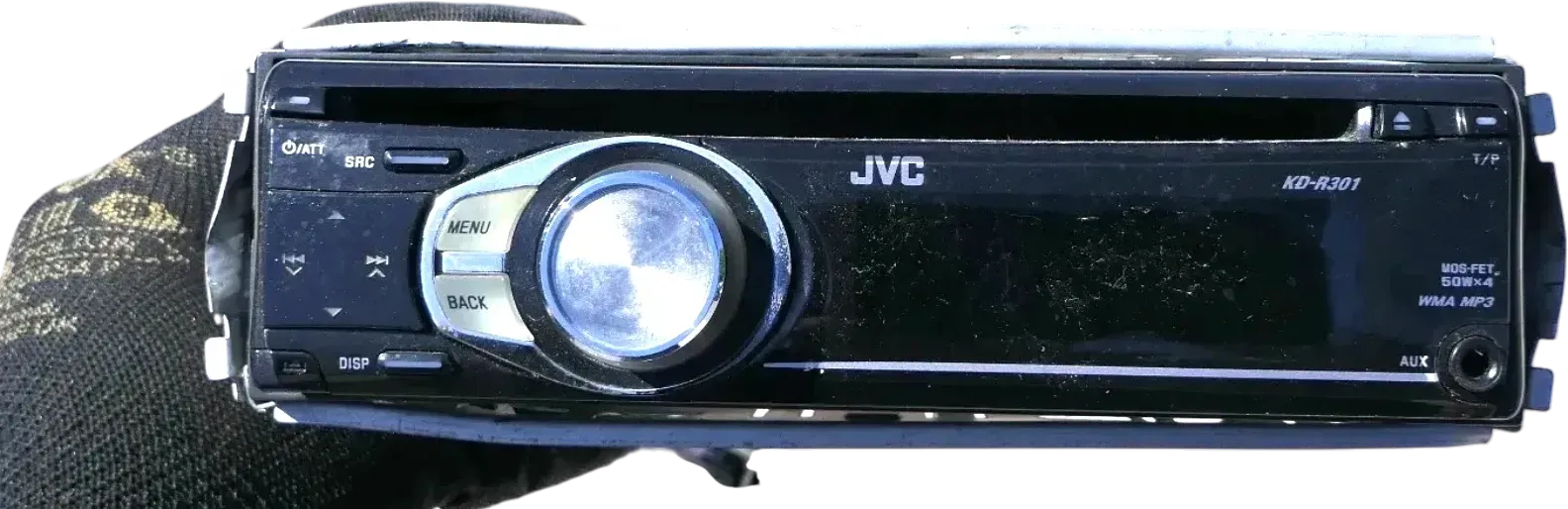 VW Golf 4 Bora T5 T4 Radio JVC KD-R301MP3 WMA CD Player AUX 50Wx4 - Bild 1