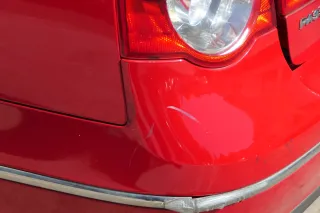 Passat 3C Limousine Stoßstange hinten Heckstoßstange Stoßfänger rot LY3D - Bild 11