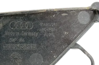 Audi Q2 Abdeckung Abdeckkappe Abschleppöse Stoßfänger vorn grau LX7M aus NEUWAGE - Bild 5