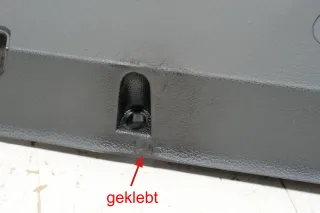 1x VW Golf 6 5K Türverkleidung Verkleidung Tür vorne links 4/5-Türer schwarz - Bild 2