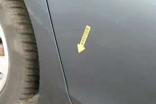 Golf 6 5K Tür hinten rechts LC5F grau blau ohne Anbauteile 4/5 Türer - Bild 11