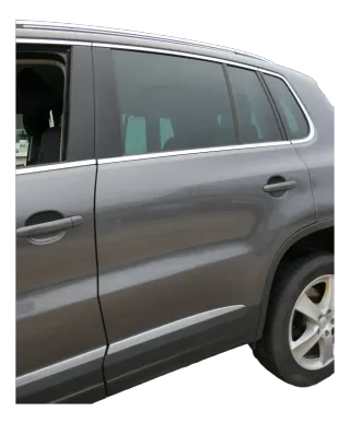 VW Tiguan 5N Tür hinten links grau LD7R - Bild 4