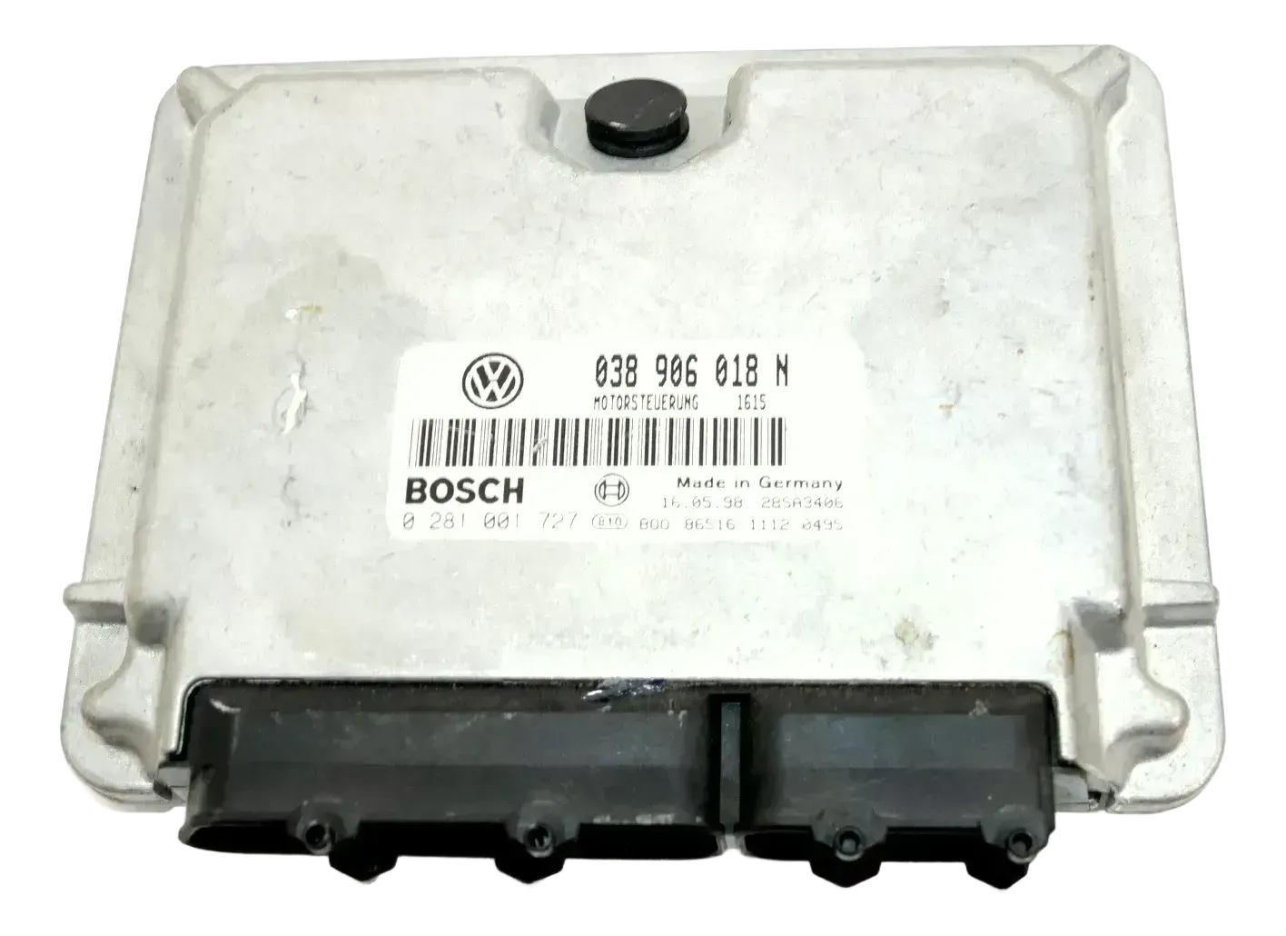 VW Passat 3B Steuergerät 1,9 TDI 66kw 60PS AHU Motor 038906018N - Bild 1