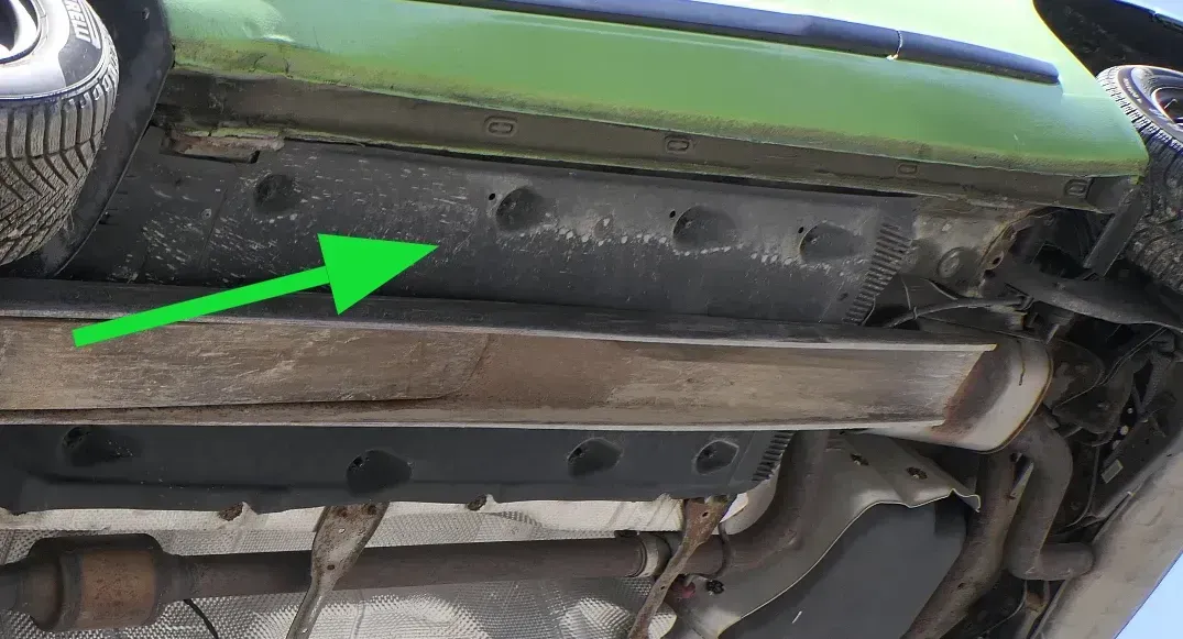 Golf A3 Unterbodenverkleidung Verkleidung links unten Abdeckung - Bild 1