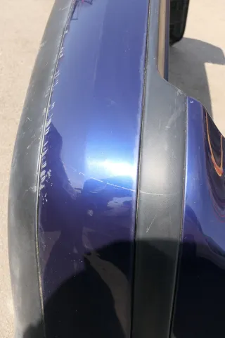 VW Golf 4 Bora Kombi Stoßstange hinten Heckstoßstange Stoßfänger blau LB5N indi - Bild 5