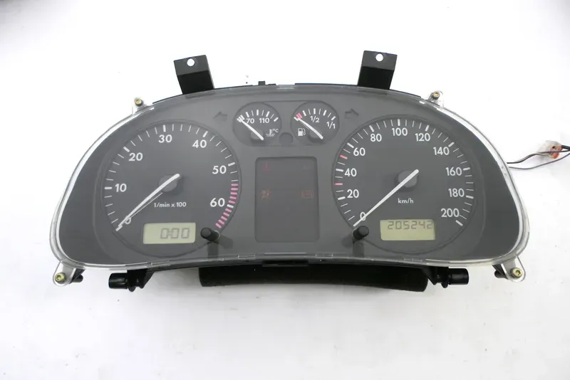 VW Polo 6N Tacho Tachometer Kombiinstrument 205.000km 6N0919860T 6N0919860R - Bild 1