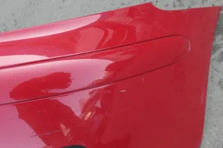 Seat Ibiza 6L Stoßstange Frontstoßstange vorne rot LS3H bis ca. Anfang 2006 Bast - Bild 5