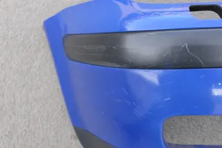 VW Golf 4 Stoßstange vorne Frontstoßstange Stoßfänger blau LW5Z SWR - Bild 7