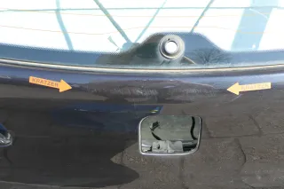 Seat Ibiza 6L Heckklappe Klappe hinten Kofferraumklappe schwarz LC9Z - Bild 3