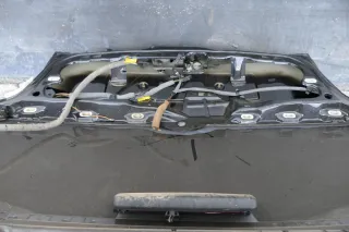 VW Polo 6N Heckklappe Klappe hinten Kofferraumklappe mit Scheibe schwarz LC9Z m - Bild 2