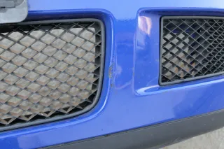 VW Polo 6N2 Stoßstange vorne Frontstoßstange Stoßfänger blau LA5C - Bild 5