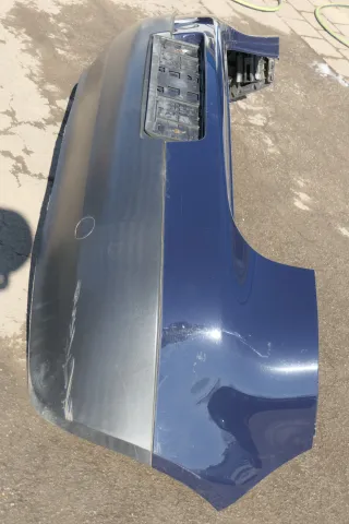 VW Golf 5 1K Limousine Stoßstange hinten Heckstoßstange blau lila LA5G - Bild 4