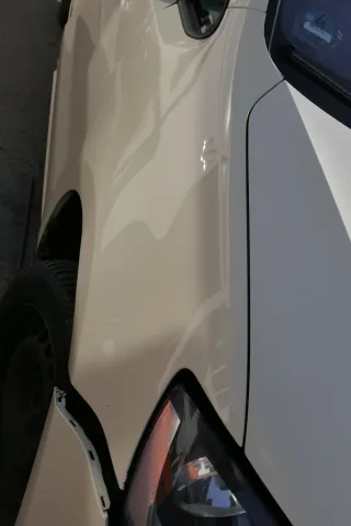 VW Sharan 7N Kotflügel rechts vorne gelb elfenbein Taxi L115 - Bild 3
