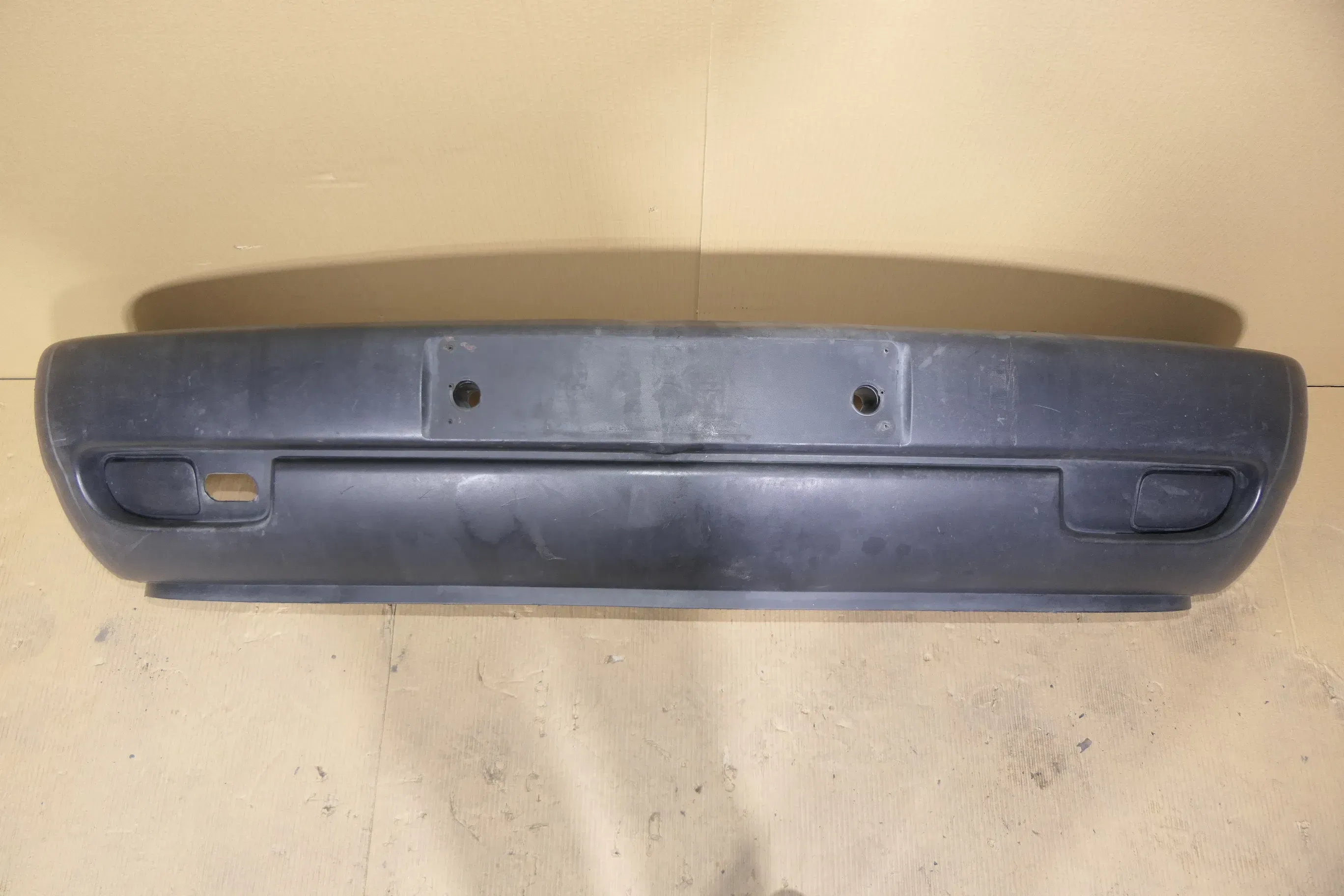 VW T4 kurze Version Stoßstange Frontstoßstange vorne schwarz AC-0 7D0807221 vorn - Bild 1