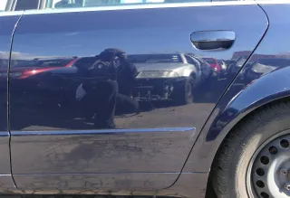 Audi A4 B6 8E Türblatt Tür hinten links blau LZ5J Kombi+Limo -ohne Anbauteile - Bild 1