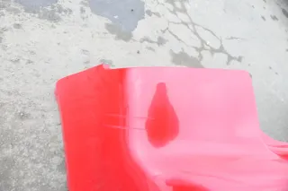 VW Touran 1T Stoßstange hinten Heckstoßstange Stoßfänger rot LY3D Tornadorot - Bild 5