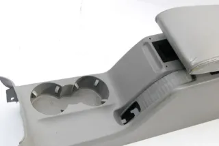 VW Passat 3BG Mittelarmlehne Armlehne Fach Lehne Mittelkonsole Leder grau - Bild 3