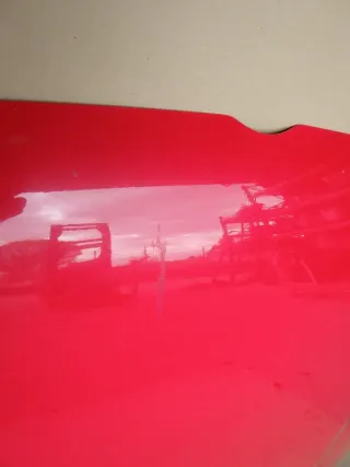 VW Bora Motorhaube Haube Klappe vorne rot LP3G - Bild 5