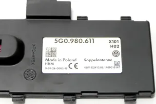 Golf 7 5G Antenne Steuergerät 5G0980611 Koppelantenne Handy Telefon - Bild 1