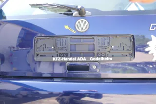 VW Polo 6N Heckklappe Klappe hinten Kofferraumklappe mit Scheibe blau LB5N - Bild 8