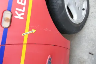VW Sharan Kotflügel rechts vorne rot bis ca. Ende 1999 passend - Bild 3