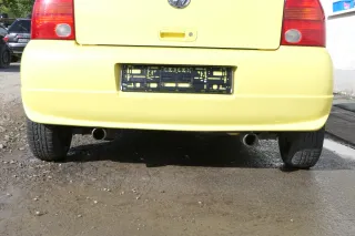 VW Lupo 6X Heckklappe Klappe Kofferraumklappe Scheibe gelb LD1B Spoiler Tuning - Bild 6