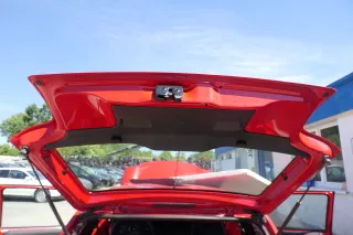 VW Lupo 6X Heckklappe Klappe Kofferraumklappe Scheibe rot LP3G - Bild 9
