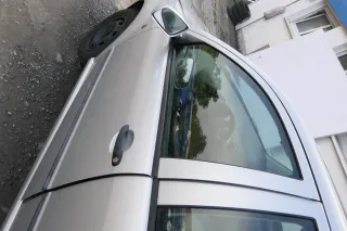 Fabia 6Y Kombi + Limousine Tür vorne links Fahrertür grau LF7T silber ohneAnba - Bild 6