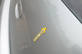 Polo 9N3 9N Heckklappe Kofferraumklappe Klappe silber LA7R grau silber --- Delle - Bild 6