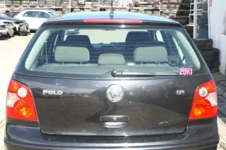 VW Polo 9N3 9N Heckklappe Kofferraumklappe Klappe schwarz LC9Z - Scheibe - Bild 1