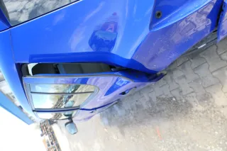 Skoda Fabia 5J Limousine Tür hinten links blau LF5K - Bild 2