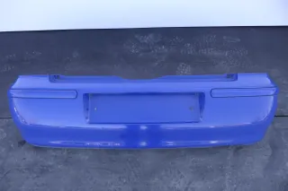 VW Polo 6N2 Stoßstange hinten Heckstoßstange Stoßfänger blau LA5C surfblue II// - Bild 1