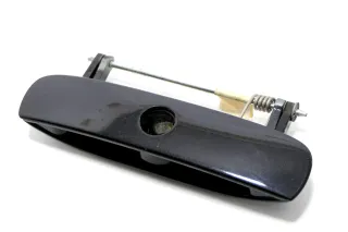 VW Polo 9N 9N3 Griff Heckkklappe Heckklappengriff schwarz LC9Z - Bild 1