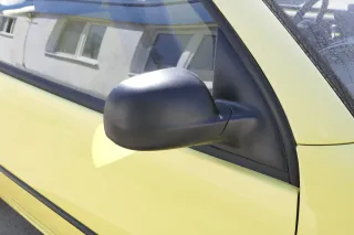 VW Lupo Arosa manueller Spiegel Außenspiegel rechts manuell schwarz matt - Bild 4