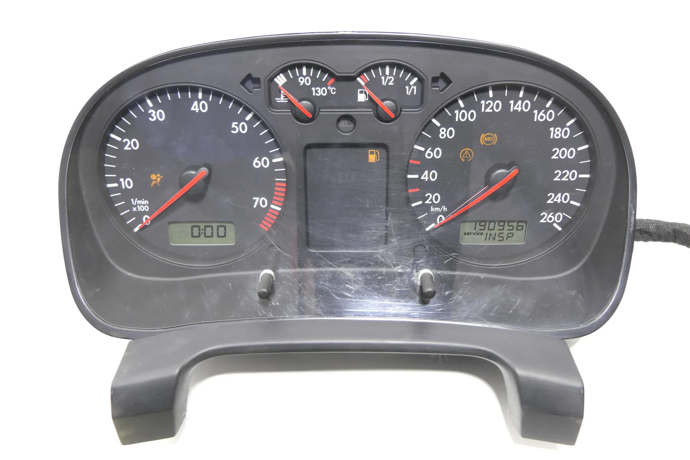 VW Golf 4 Tacho Tachometer Kombiinstrument 190.000km 1J0919861D 1,6-2,8 - Bild 1