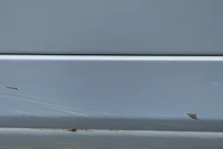 A4 B7 8E NUR Zierleiste Leiste Abdeckung Tür vorne links unten blau LY5J - Bild 6
